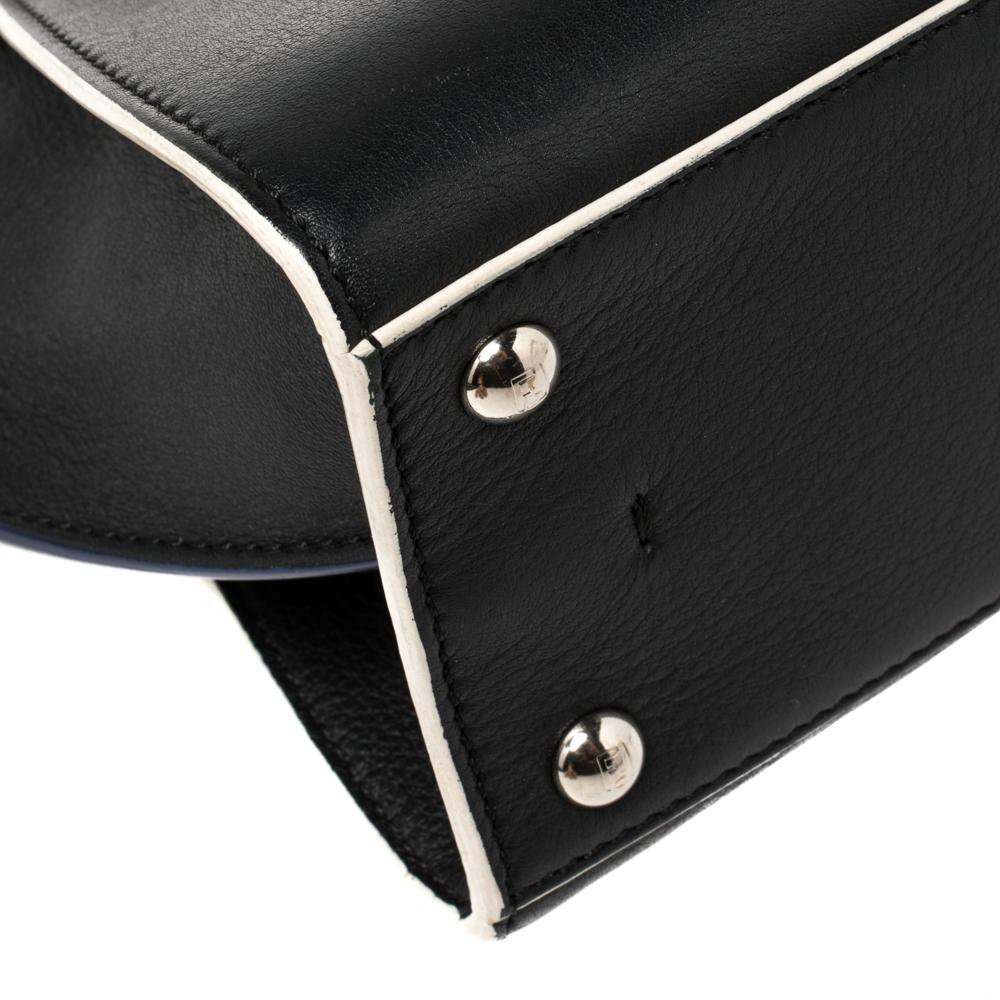 Fendi Black Leather Petite 3Jours Tote 4