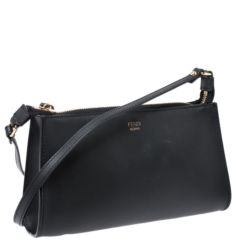 fendi crossbody bag black
