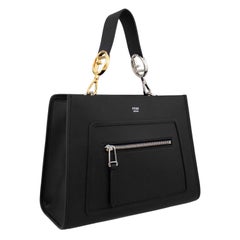 Fendi Black Leather Runaway Bag