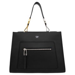 Fendi Black Leather Runaway Bag 
