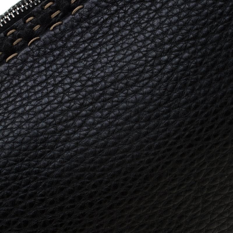 Fendi Black Leather Shoulder Bag 4