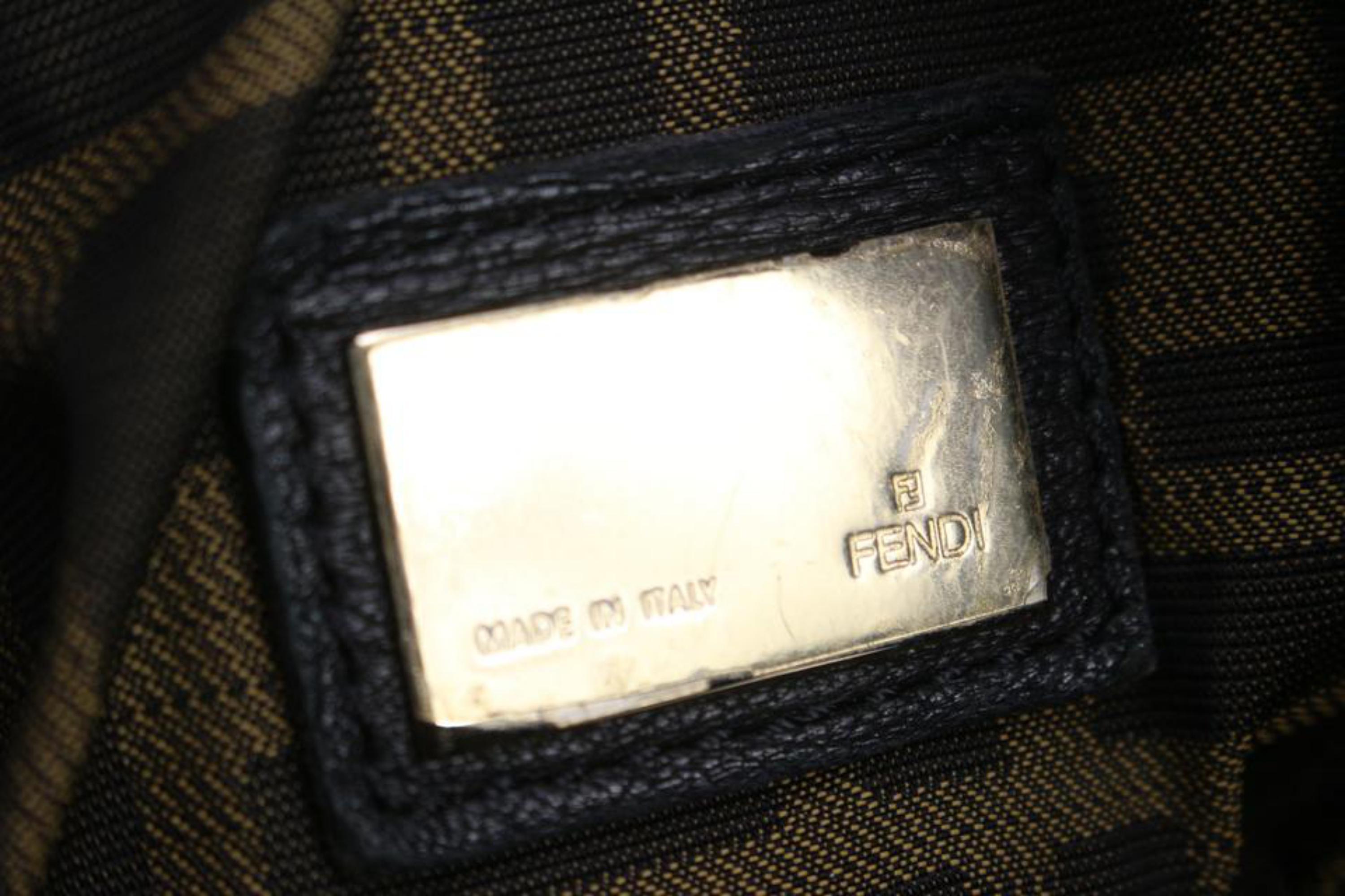 Fendi Black Leather Spy Bag Hobo 1130f21 4