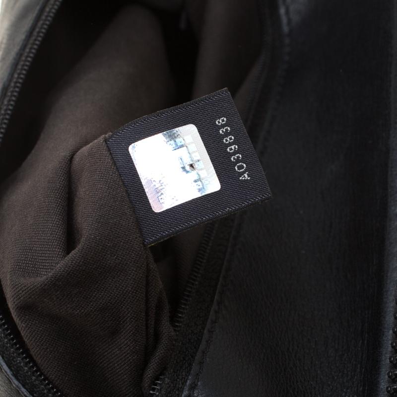 Fendi Black Leather To You Convertible Shoulder Bag 7