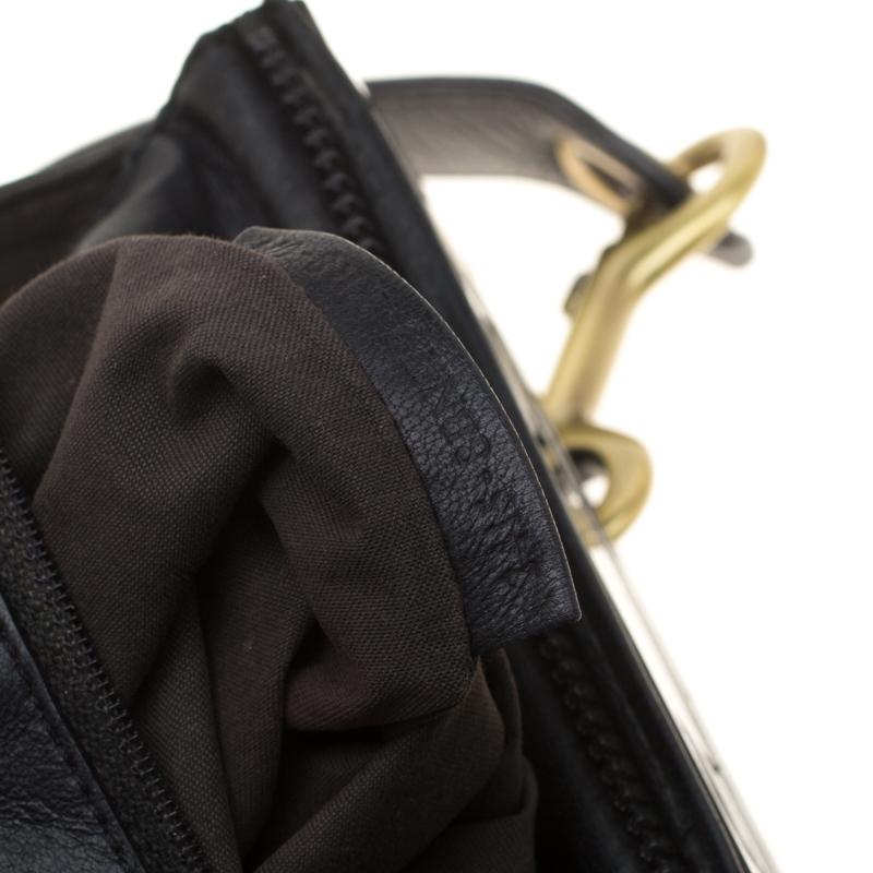 Fendi Black Leather To You Convertible Shoulder Bag 8