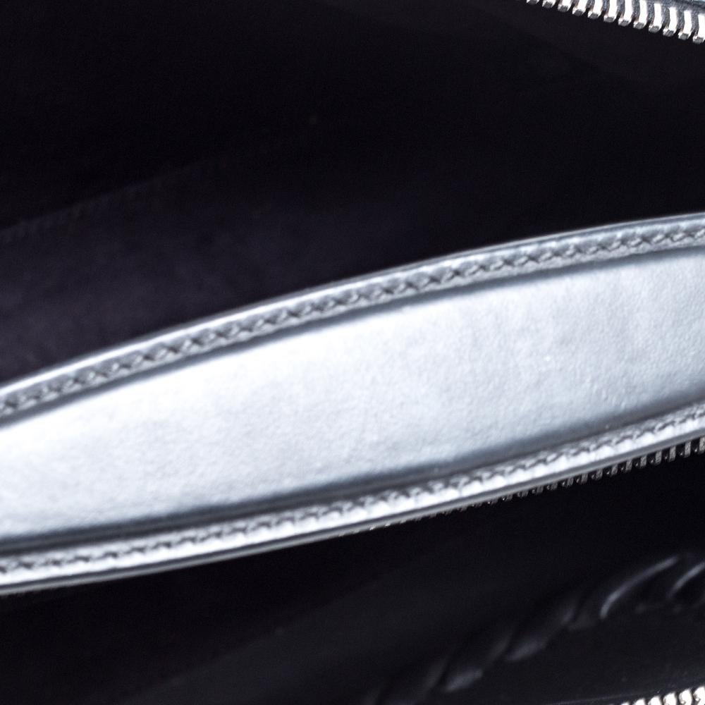 Fendi Black Leather Whipstitch Dotcom Top Handle Bag 7