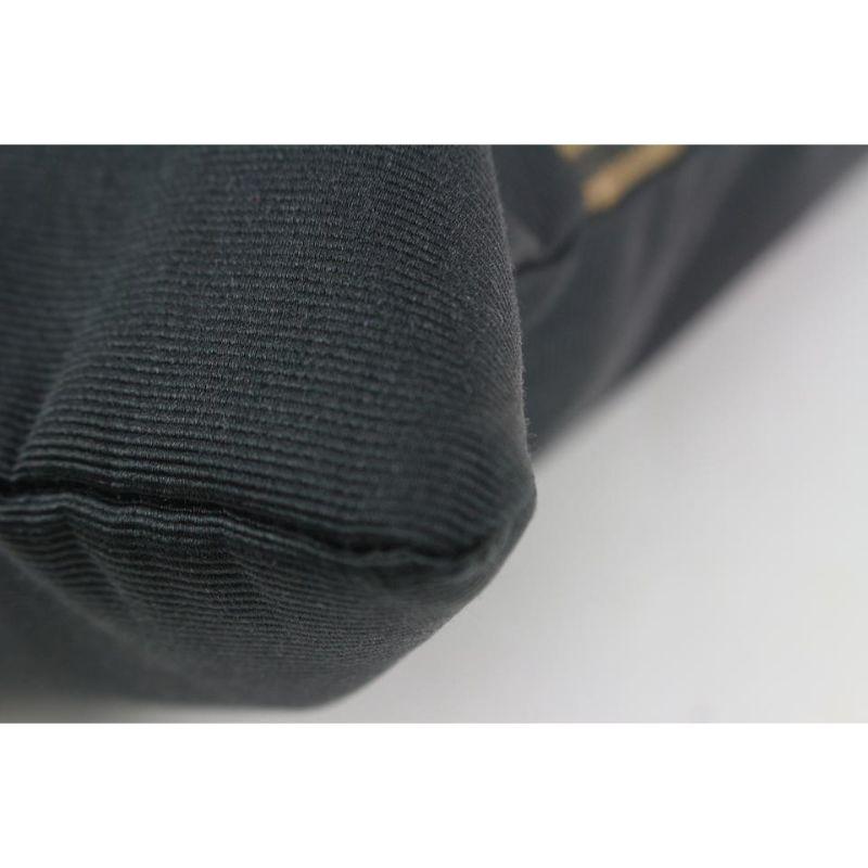 Fendi Black Logo Shopper Tote Bag 104f45 For Sale 6