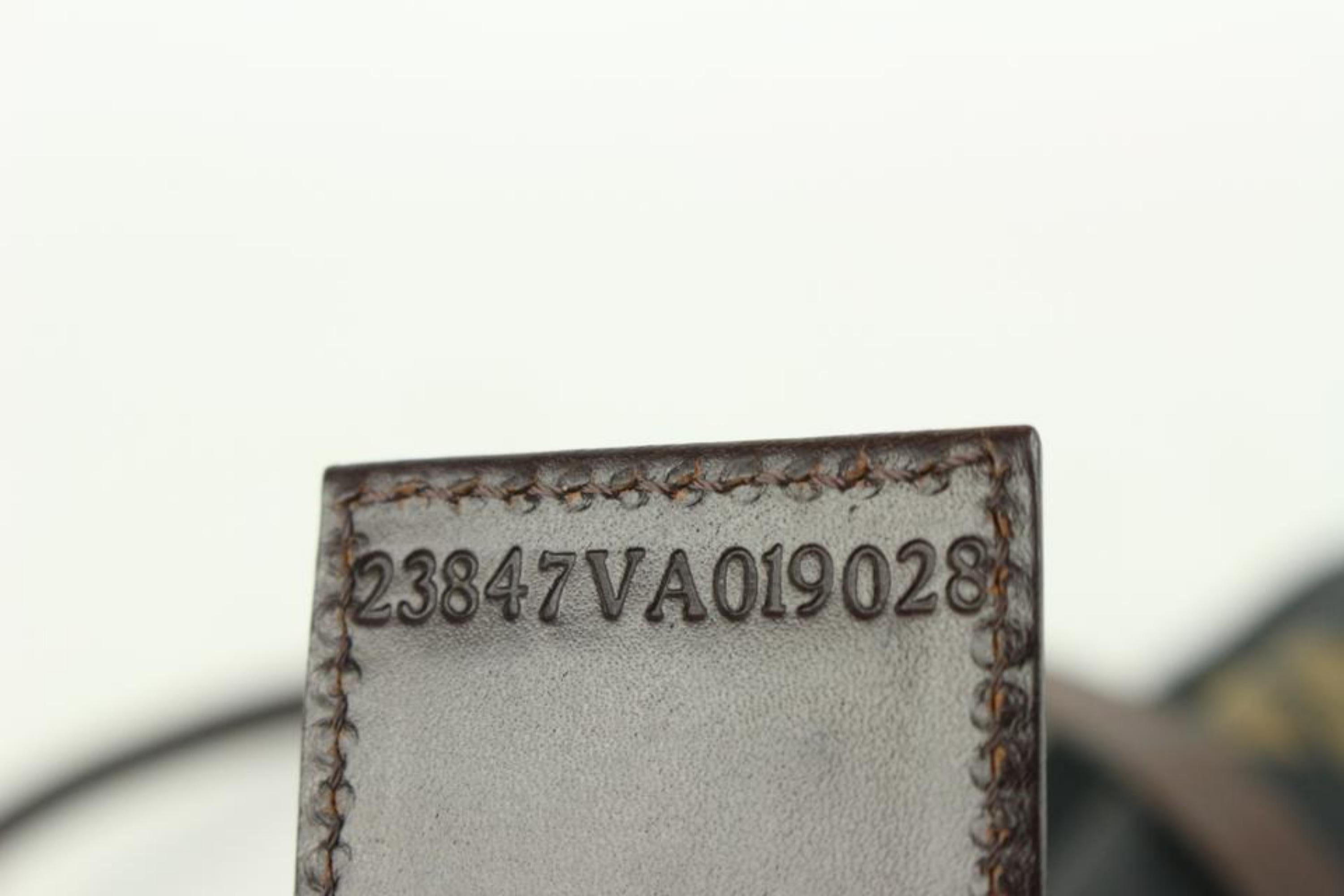 Fendi Black Logo Shopper Tote Bag 104f45 For Sale 4