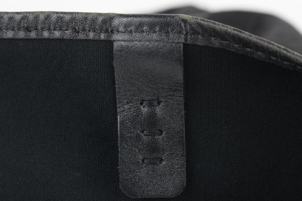 Fendi Black Monogram FF Zucca Roll Shopper Tote Bag 108f14 For Sale 5