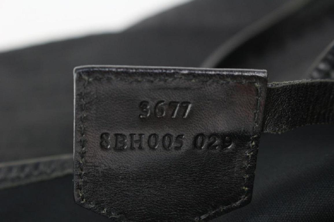 Fendi Black Monogram FF Zucca Roll Shopper Tote Bag 108f14 In Good Condition For Sale In Dix hills, NY