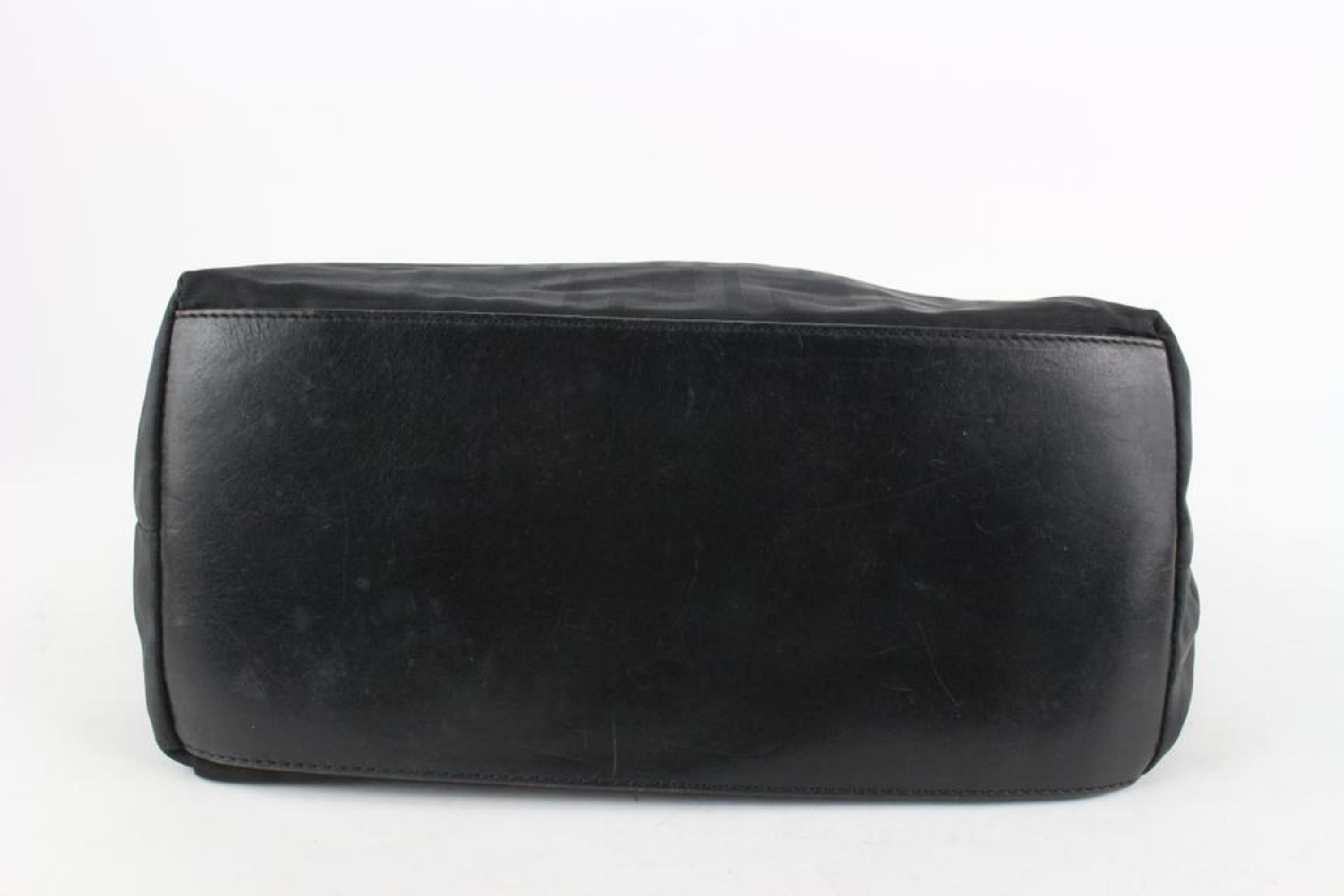 Fendi Black Monogram FF Zucca Tote Bag 115f8 3