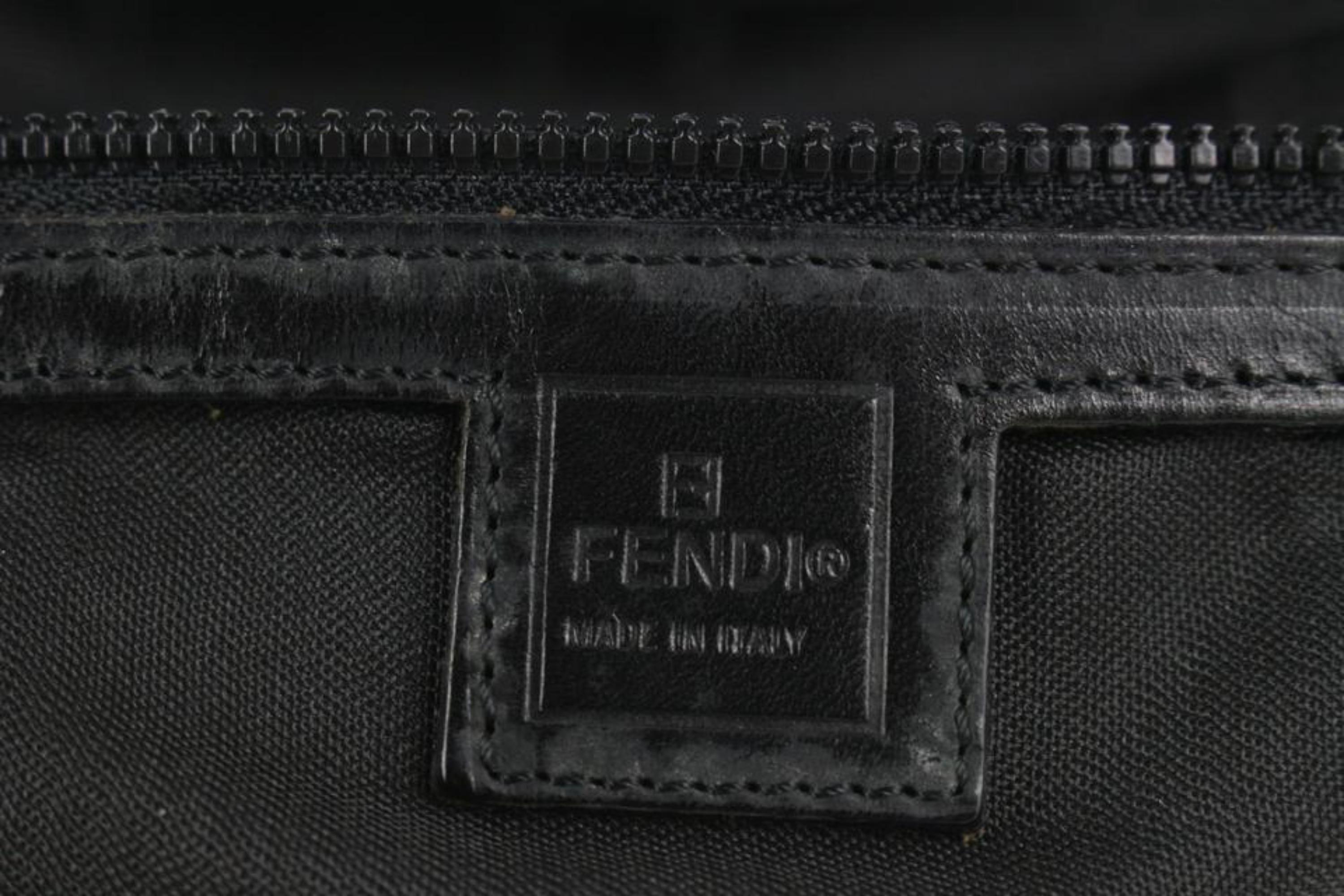 Fendi Black Monogram FF Zucca Tote Bag 115f8 5