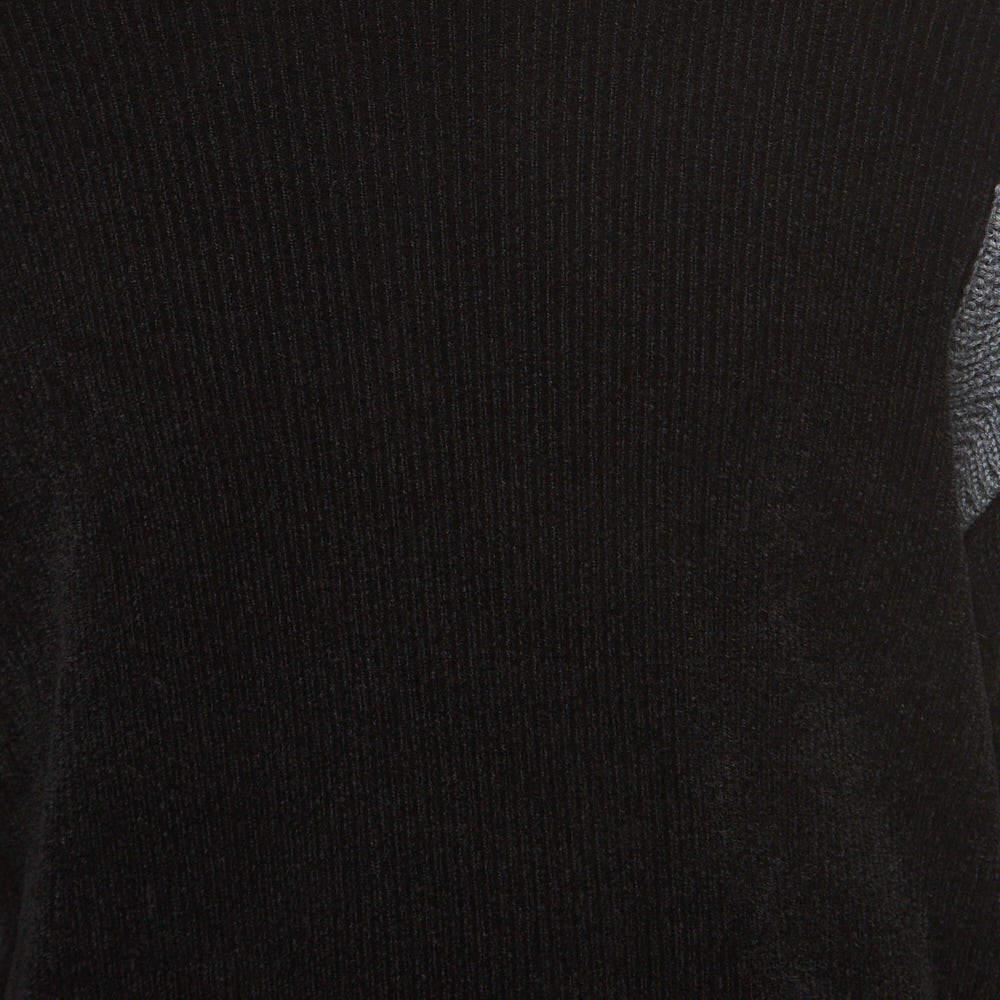 Fendi Black/Multicolor Knit Sweater L For Sale 2