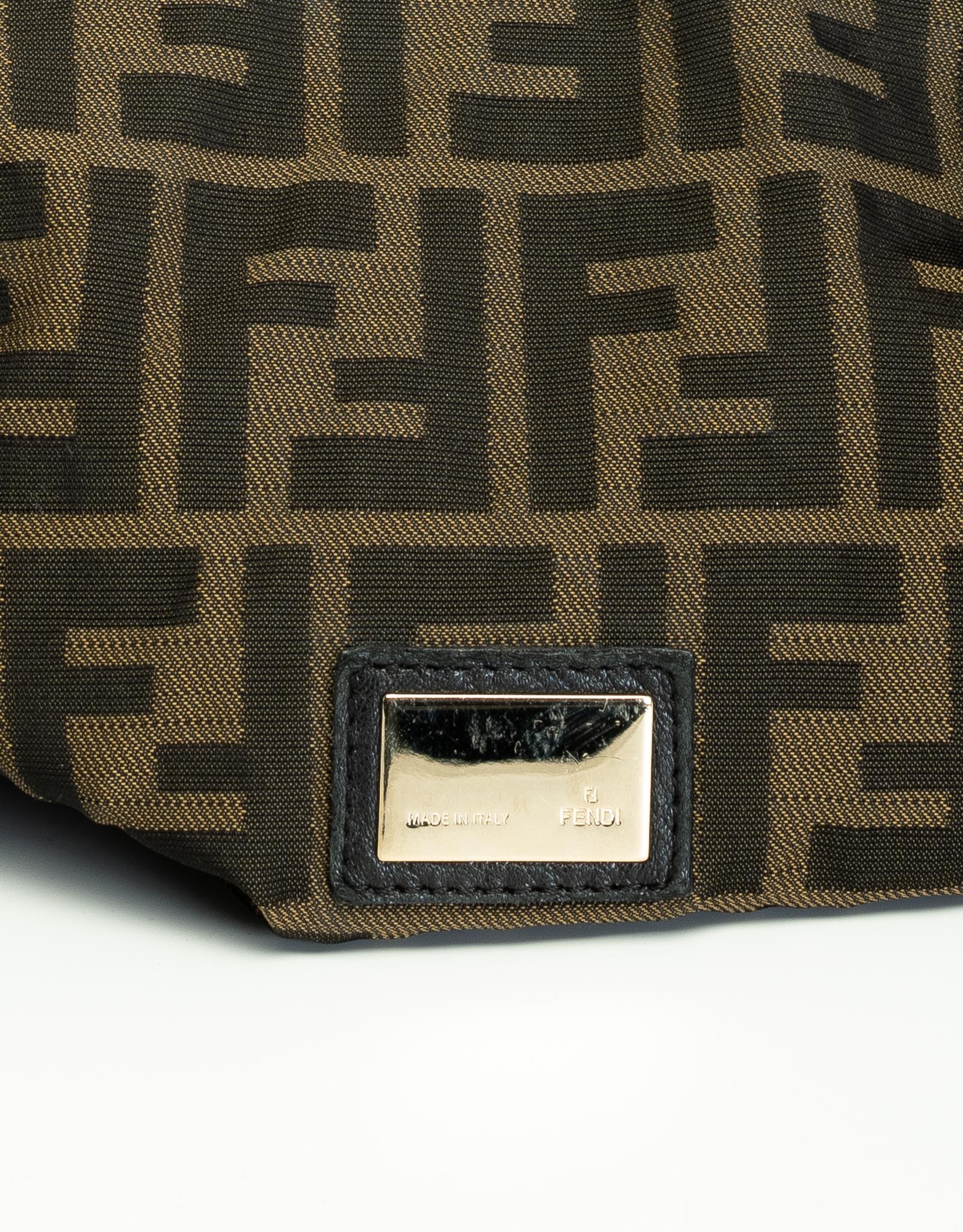 Fendi Black Nappa Leather Spy Bag 1