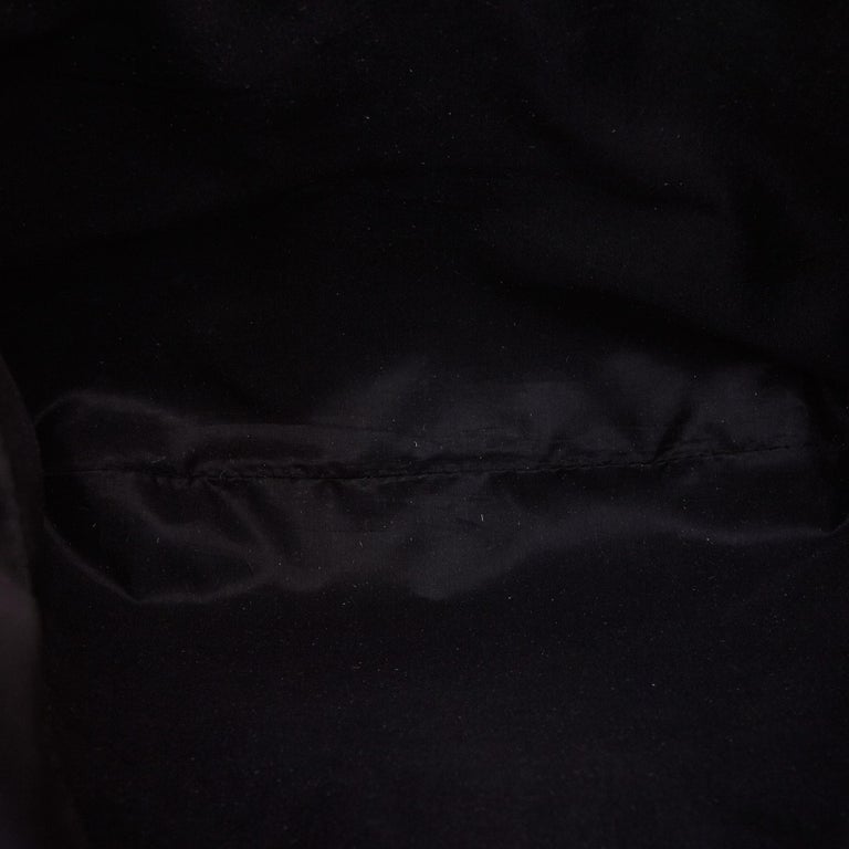 Fendi Black Nylon Fabric Hobo Bag Italy For Sale at 1stDibs | black ...
