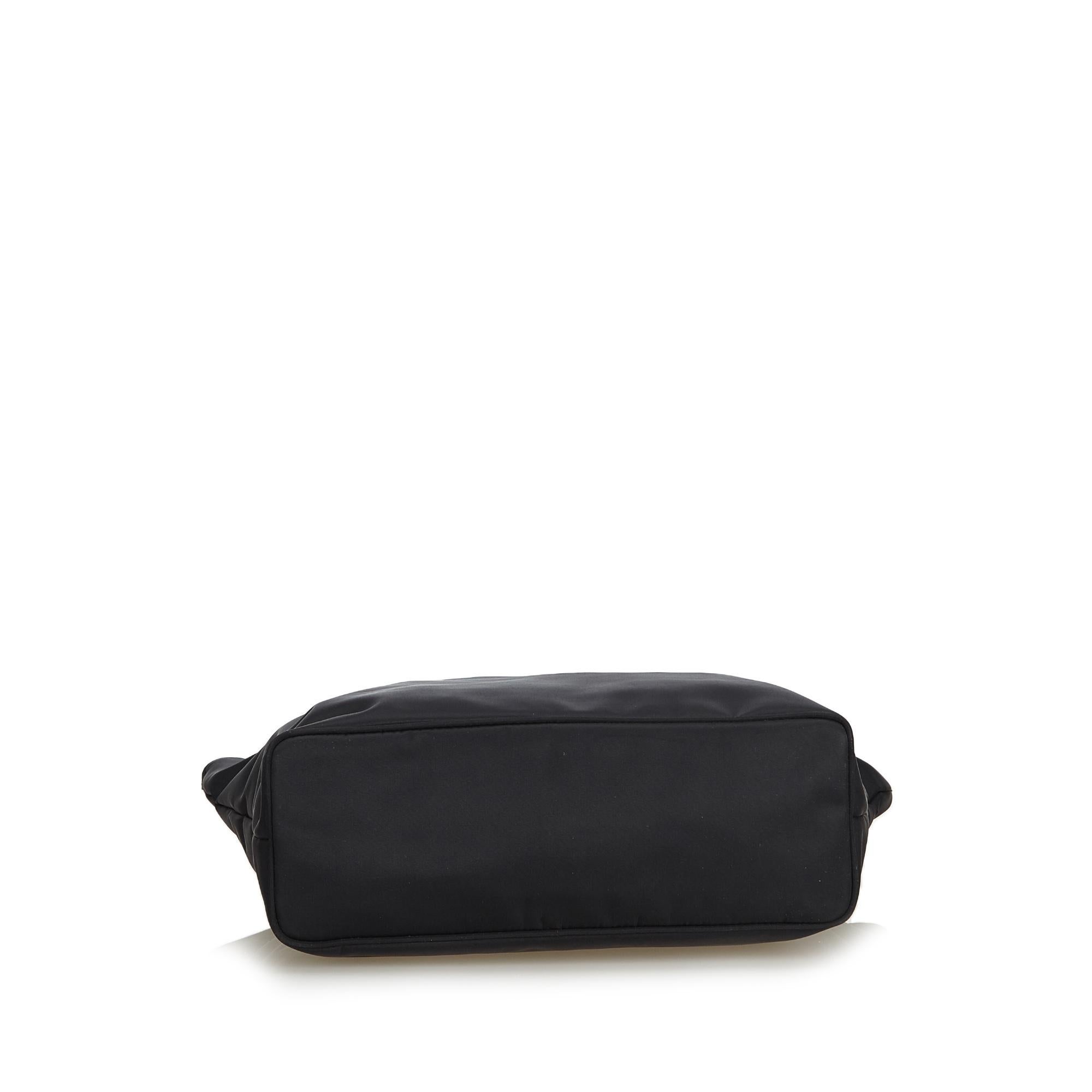 Women's Fendi Black Nylon Tote Bag