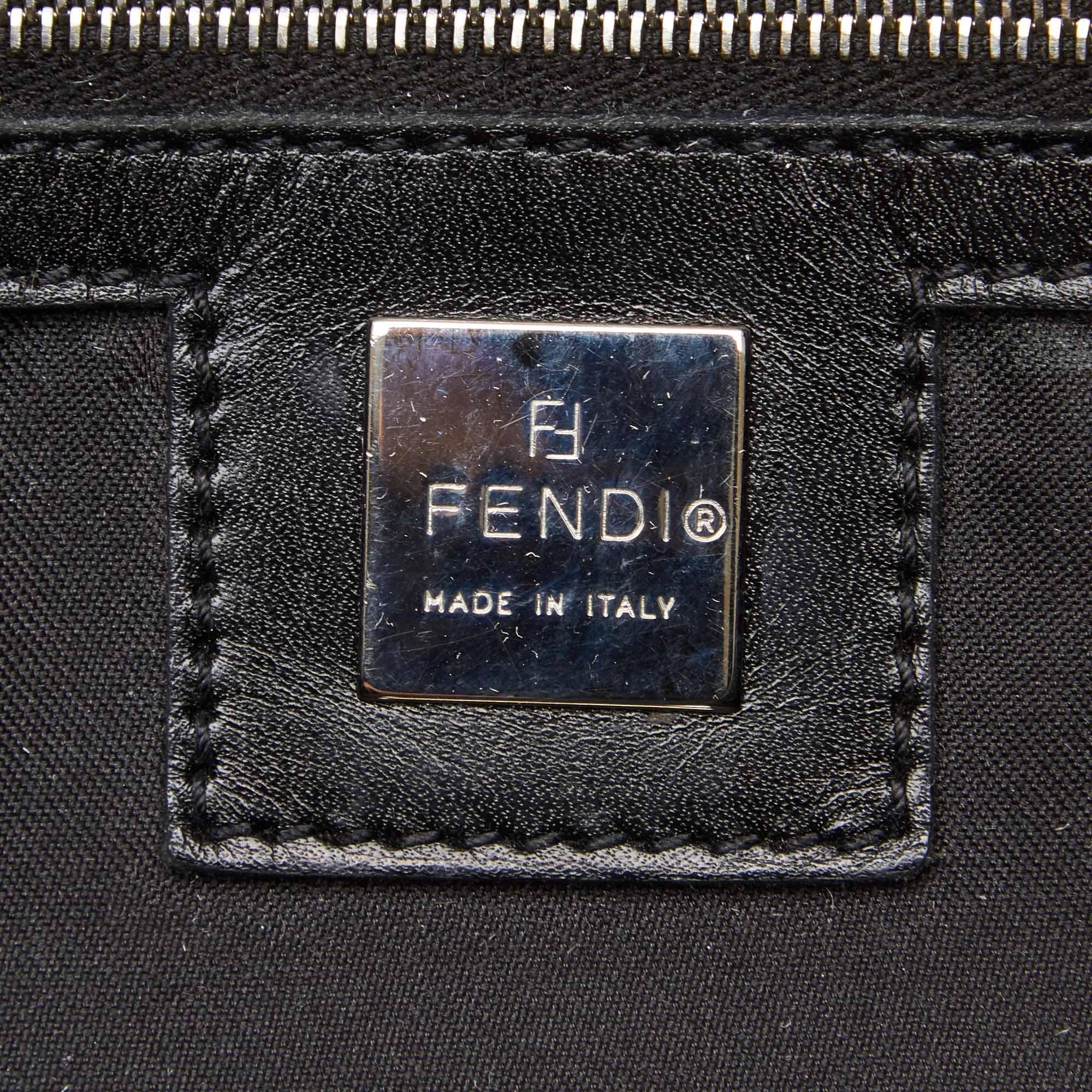 Fendi Black Nylon Tote Bag 2