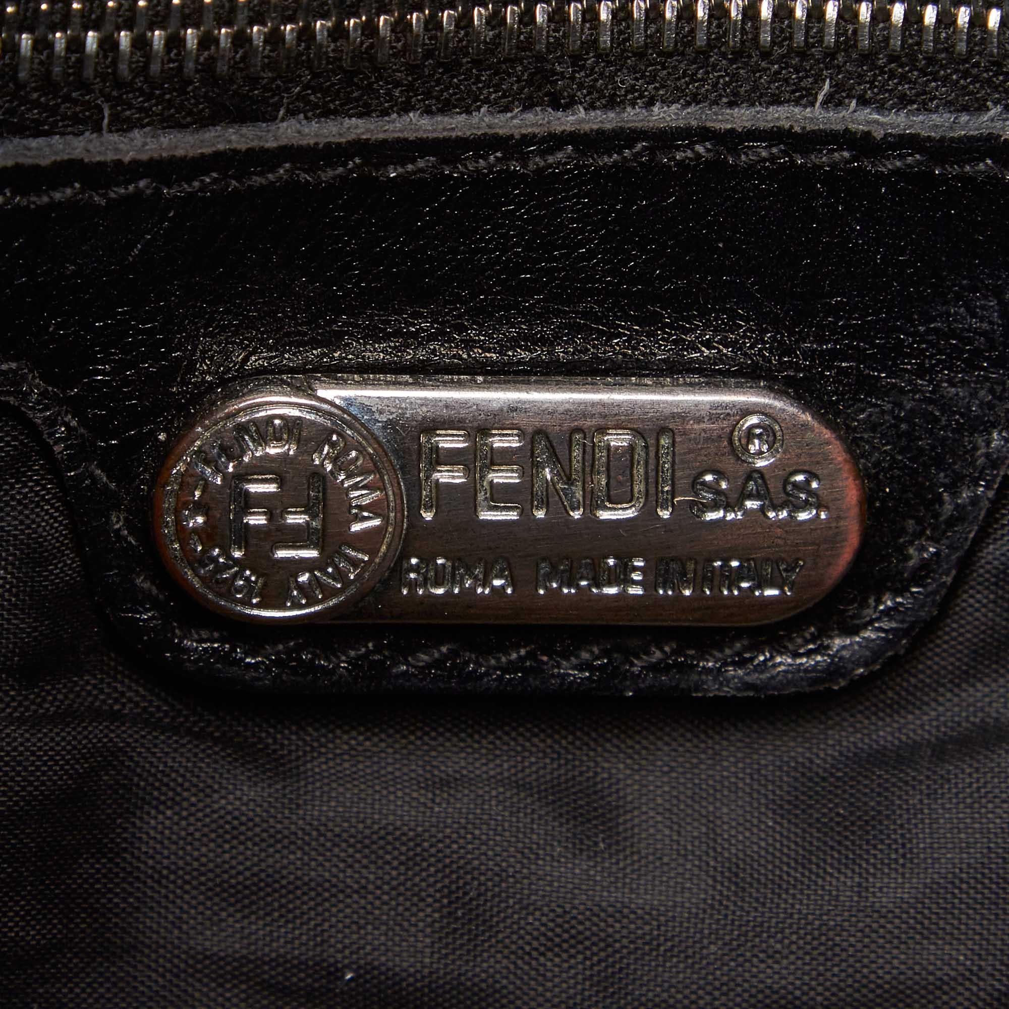 Fendi Black Nylon Tote Bag 2