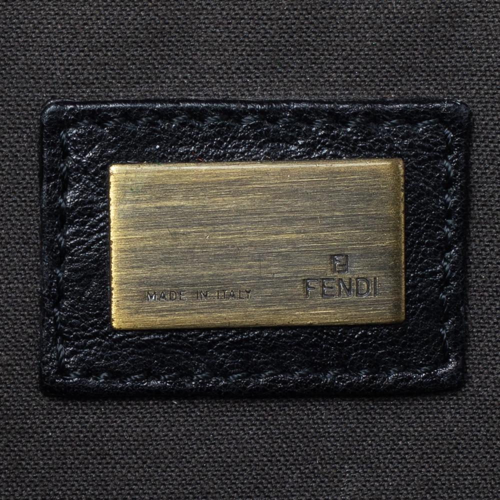 Fendi Black Patent And Leather B Bis Shoulder Bag 5