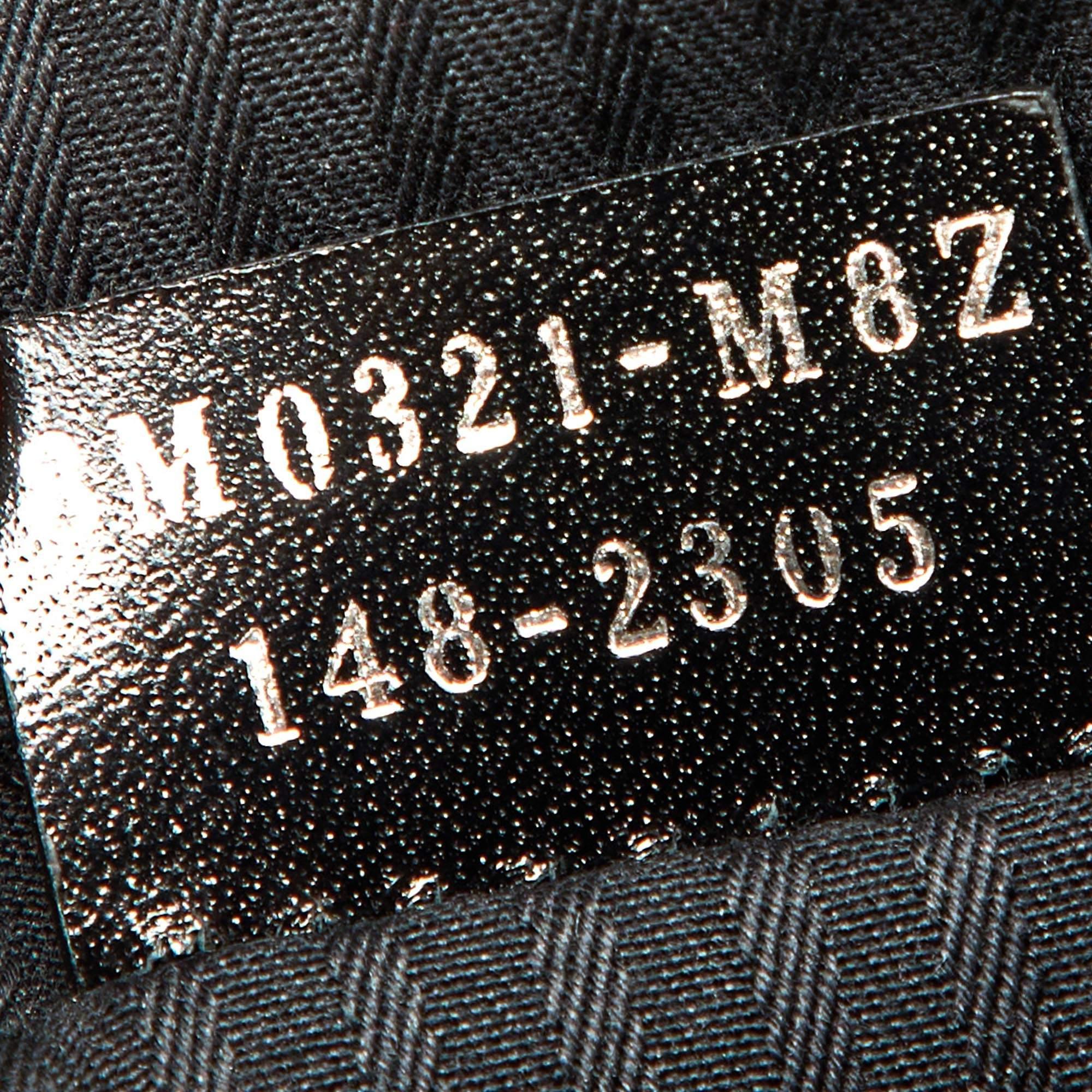 Fendi Black Patent Leather Mini Borsa Top Handle Bag 1