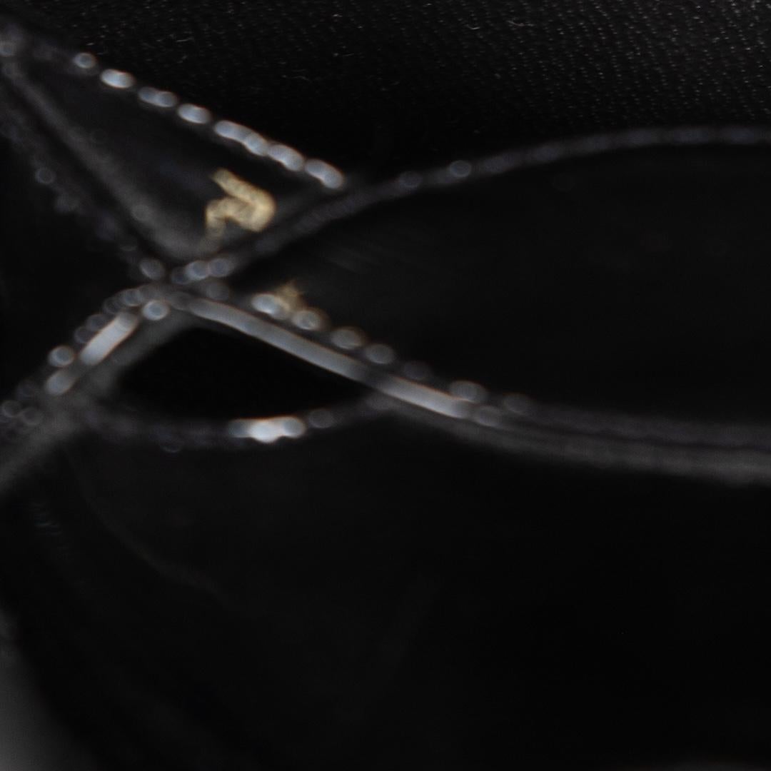 Fendi Black Patent Leather Peep Toe Heels Size IT 38 1