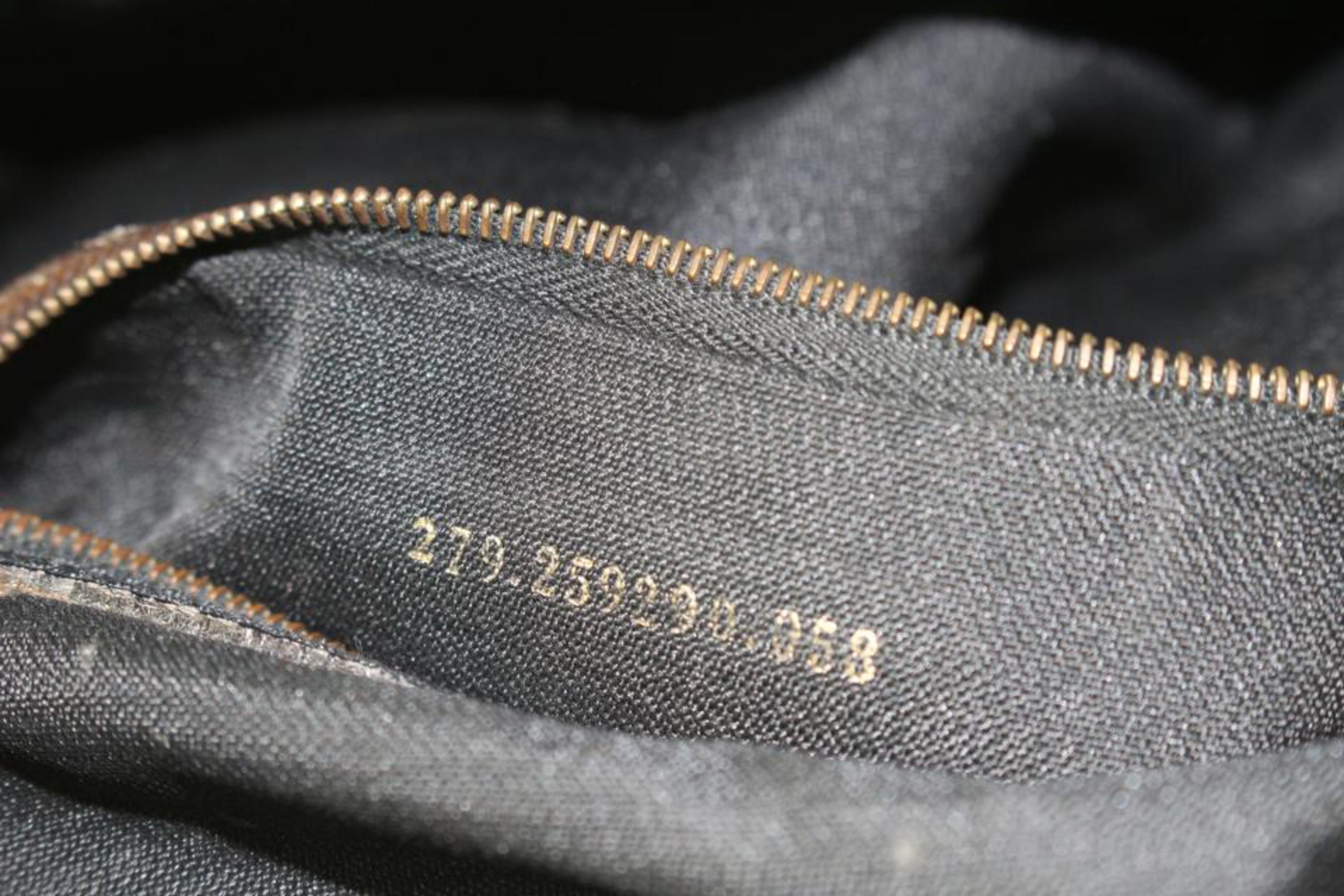 Fendi Black Pequin Stripe Mini Backpack 101ff23 For Sale 6