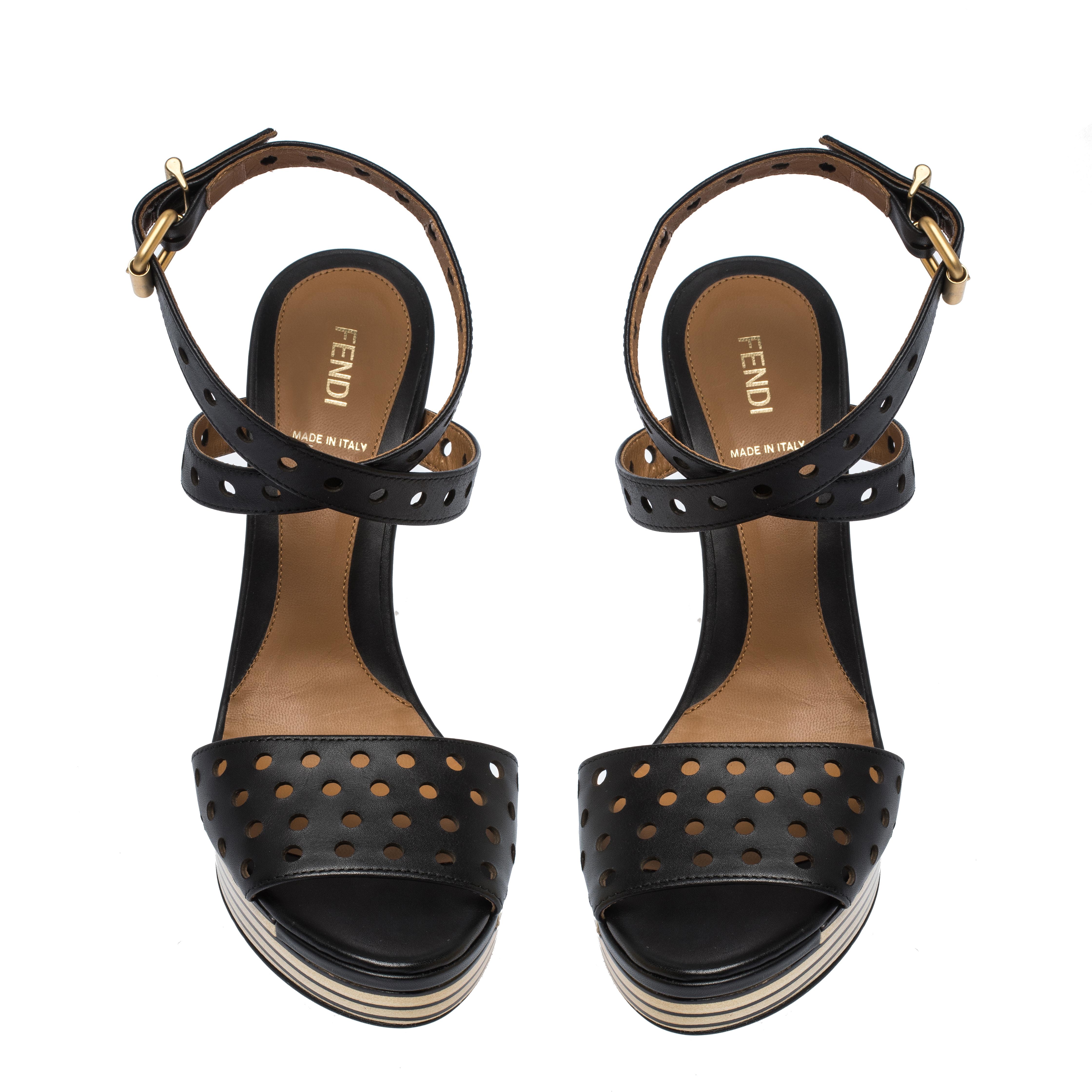 fendi platform sandals