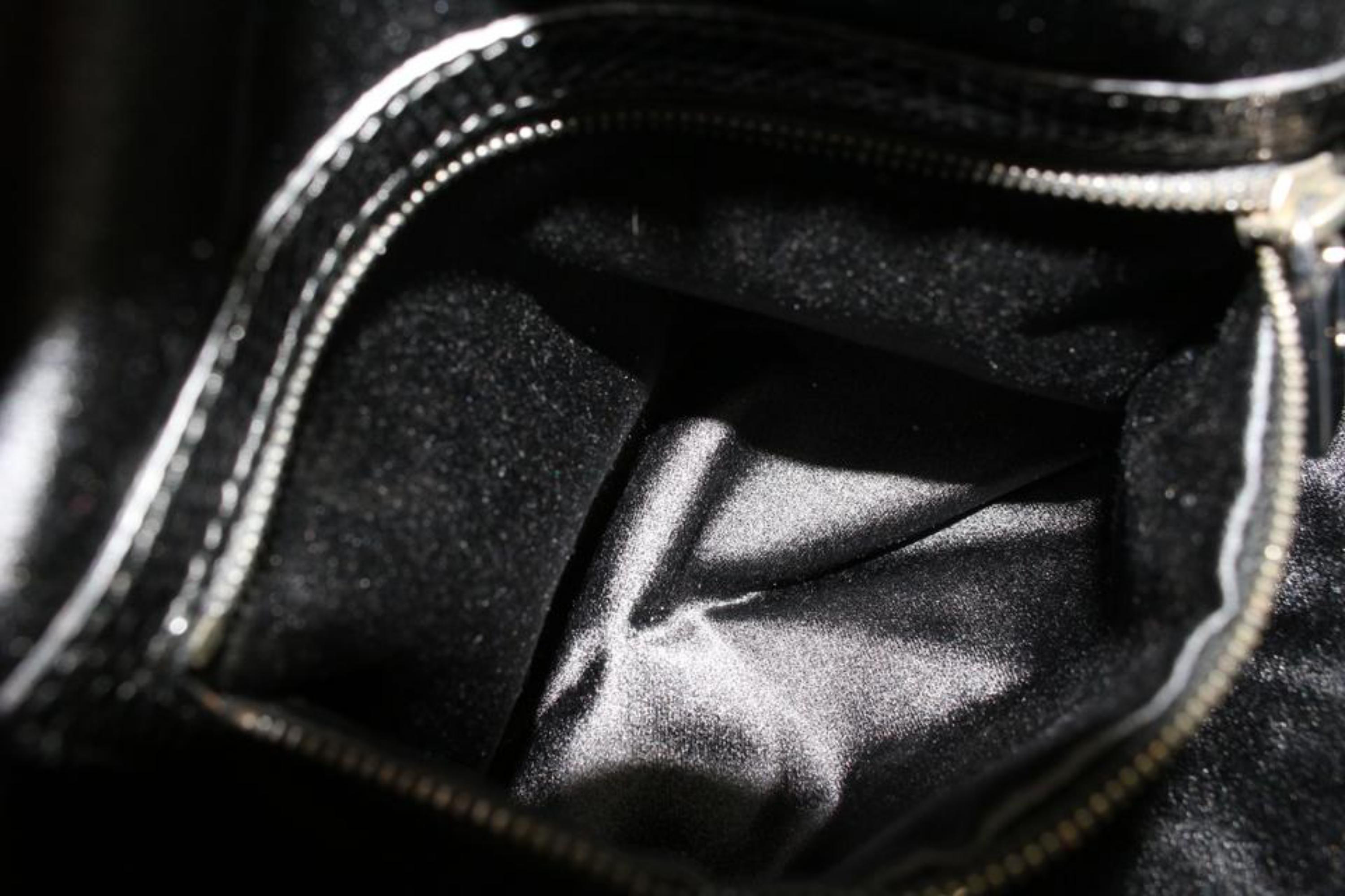 Fendi Black Sequin Beaded Roll Tote Shopper Bag S210F57 For Sale 8