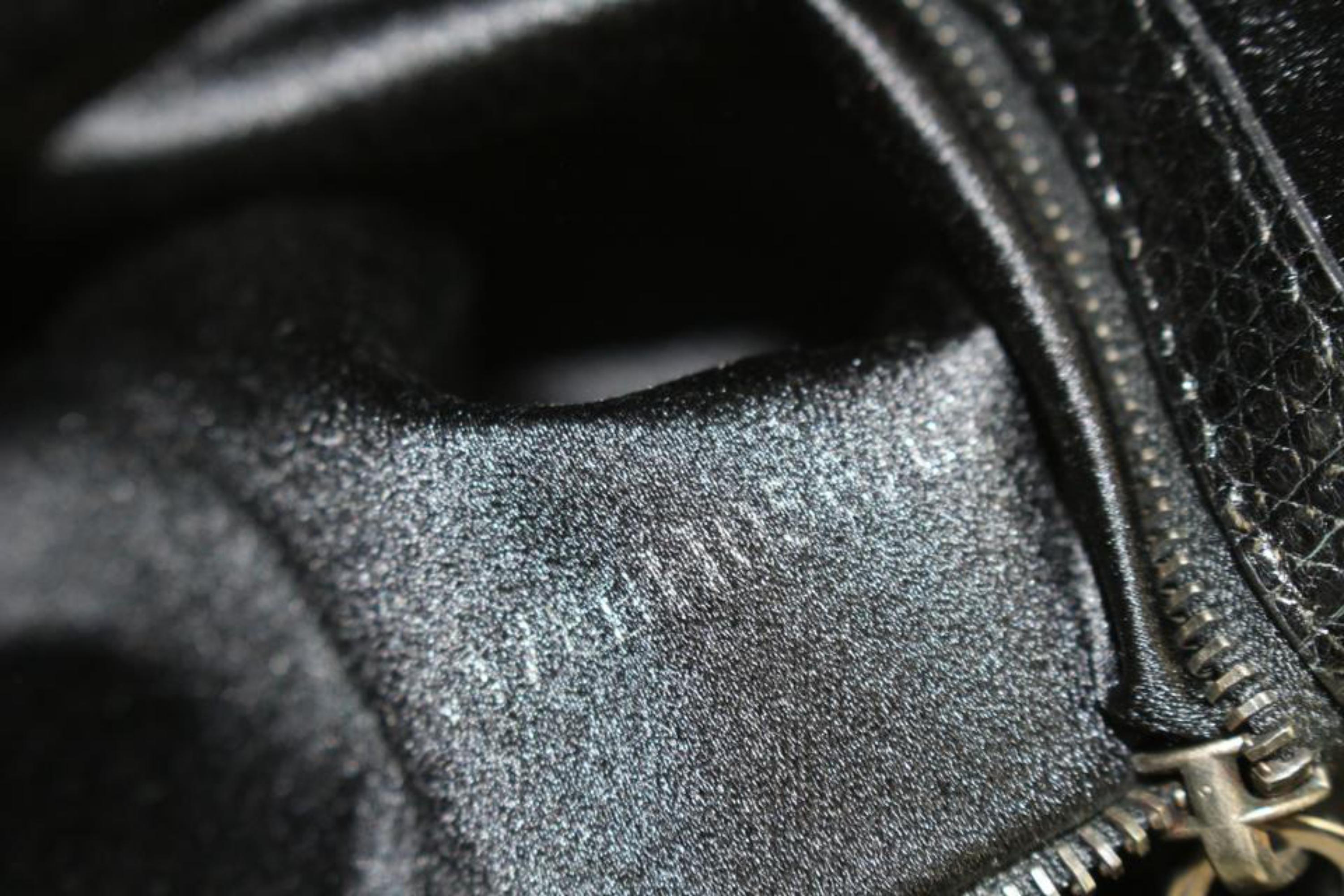 Fendi Black Sequin Beaded Roll Tote Shopper Bag S210F57 For Sale 1