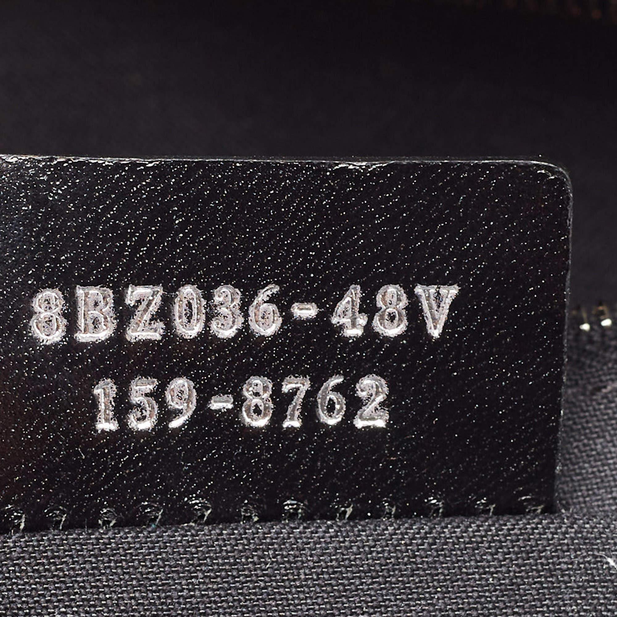 Fendi Black Shearling and Leather Monster Backpack 6