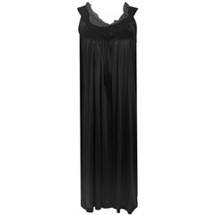 Fendi Black Silk Dress Sz IT42