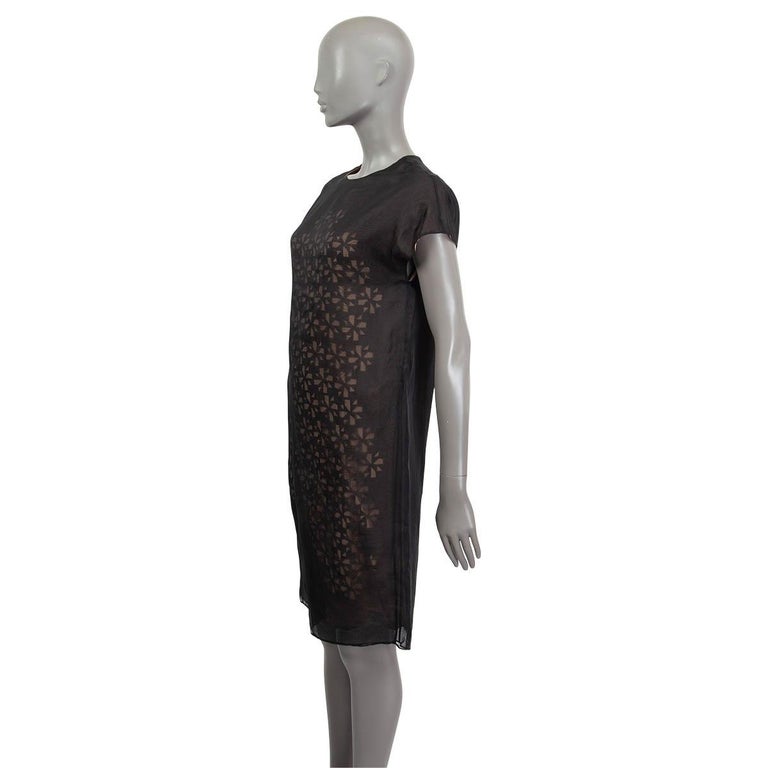 white christmas dresses Edie Crinkle Shift Dress - Black main image 1