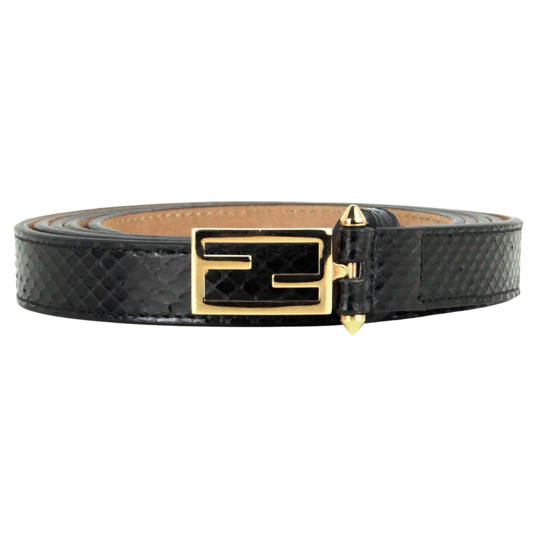 Vintage Fendi Belts - 10 For Sale at 1stDibs | old fendi belt, fendi belt  