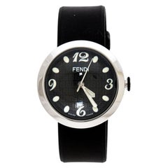 Fendi Black Stainless Steel 8010 G Women's Wristwatch 36MM