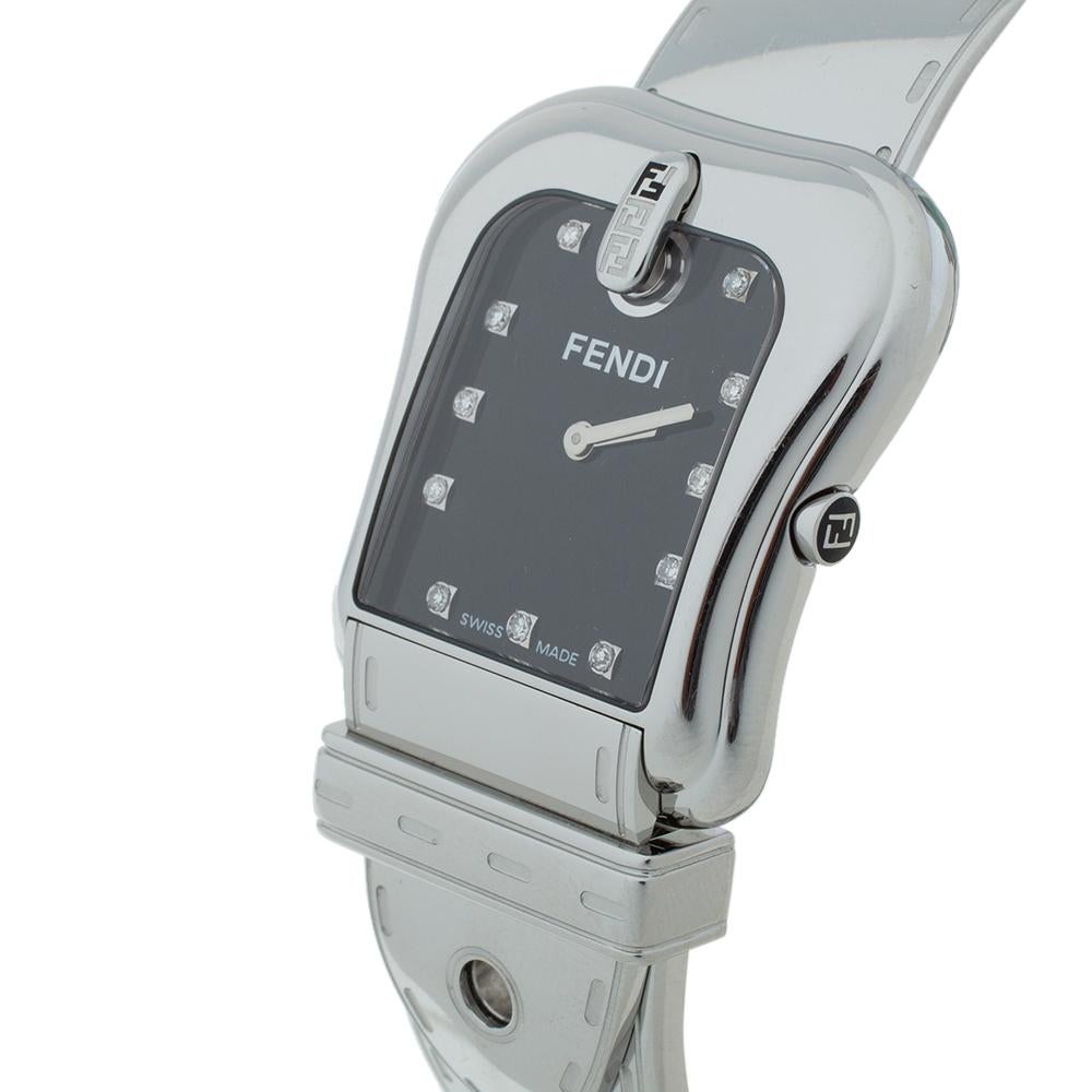 fendi diamond watch