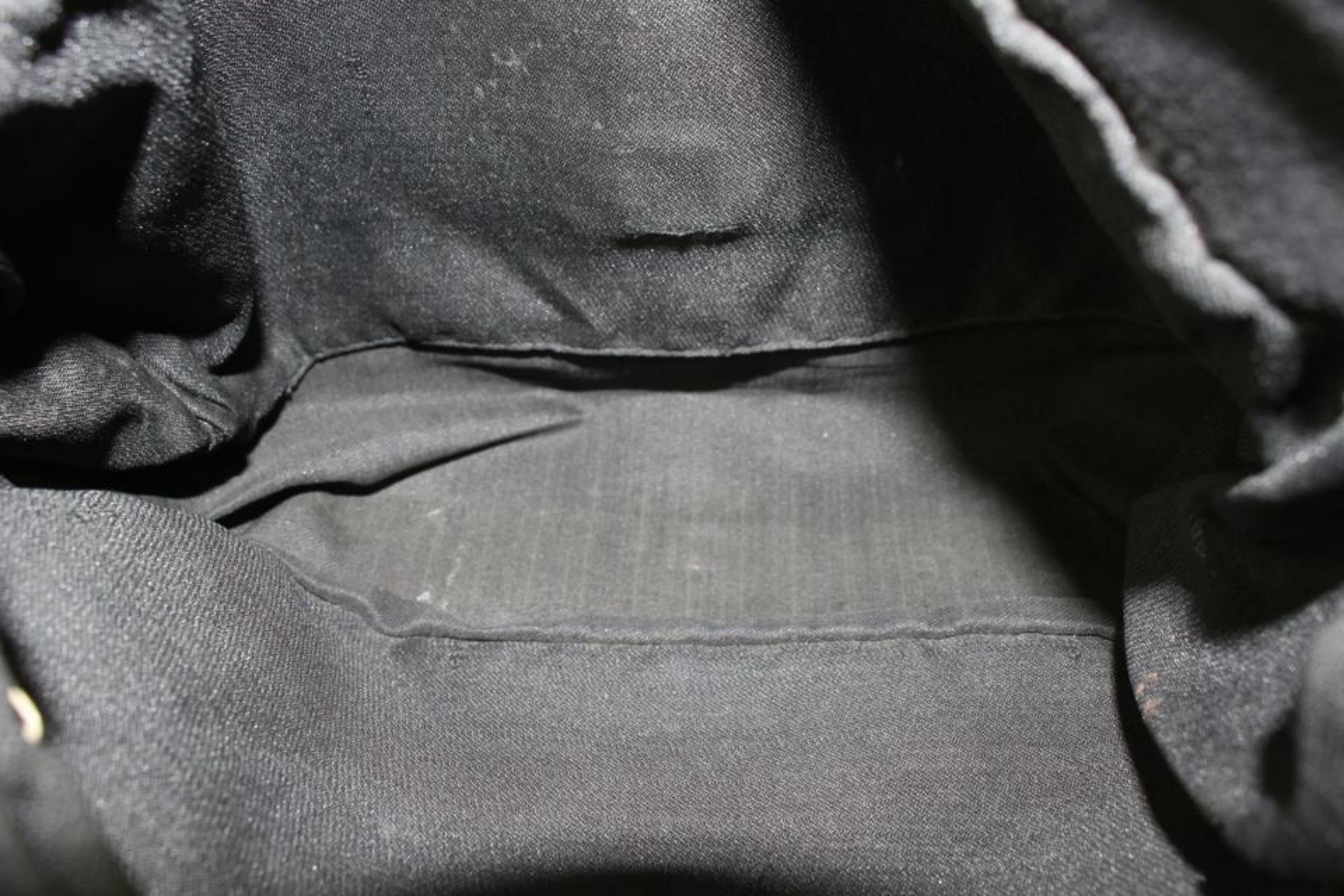 Fendi Black Suede Mama Baguette Shoulder Flap Bag 1115f15 6
