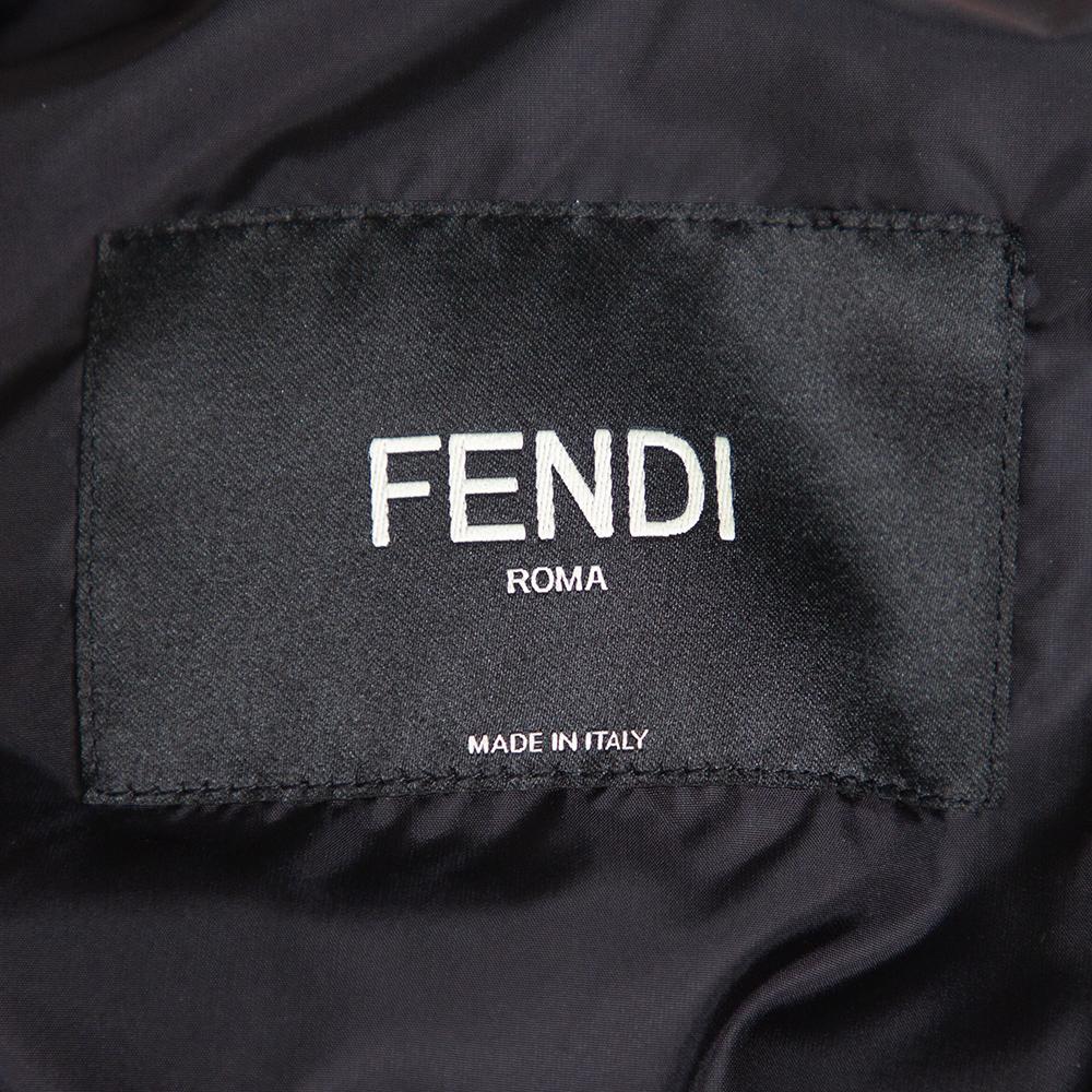 fendi black puffer jacket