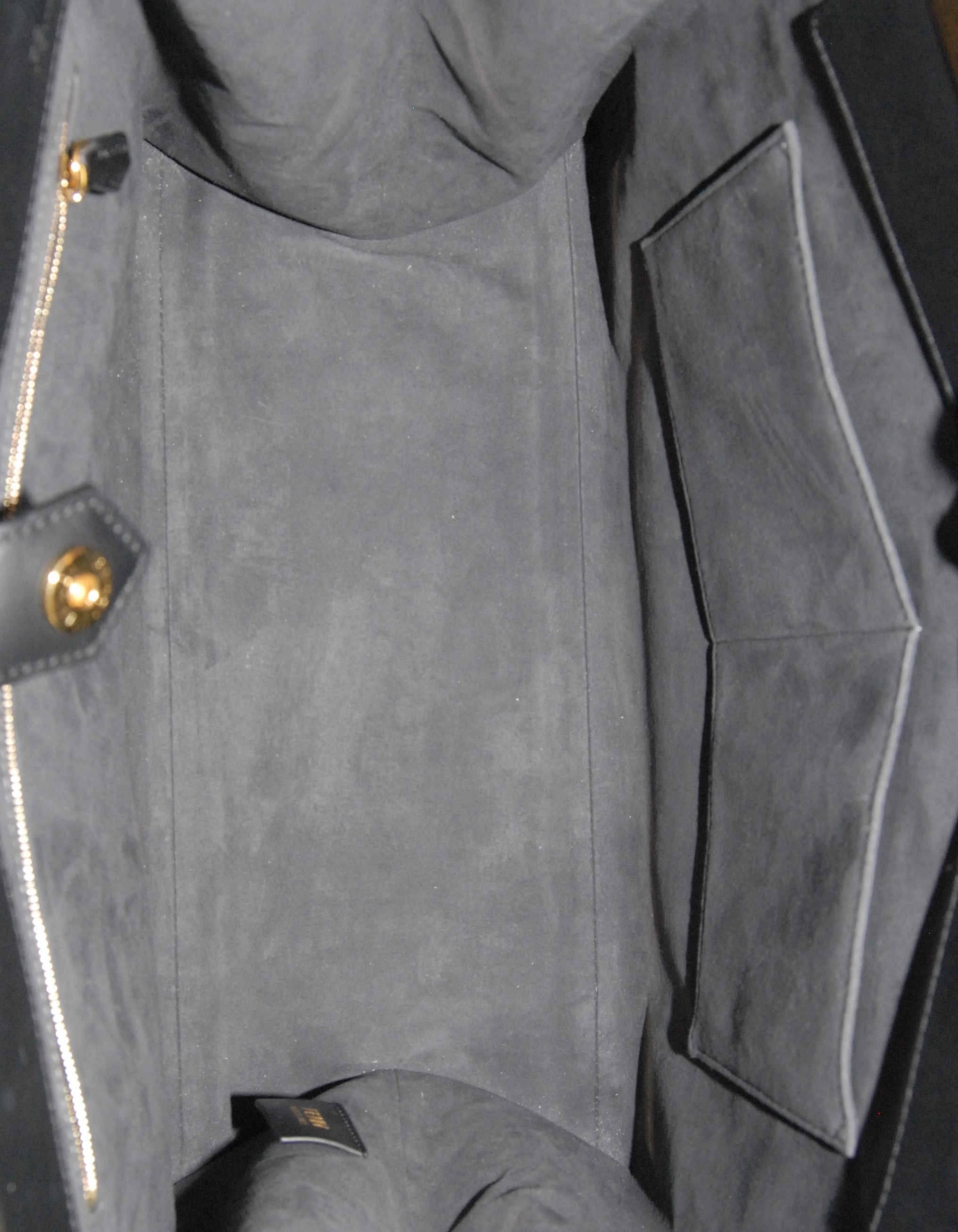 Fendi Black Textured Leather Medium 3Jours Tote Bag rt. $2, 600 2
