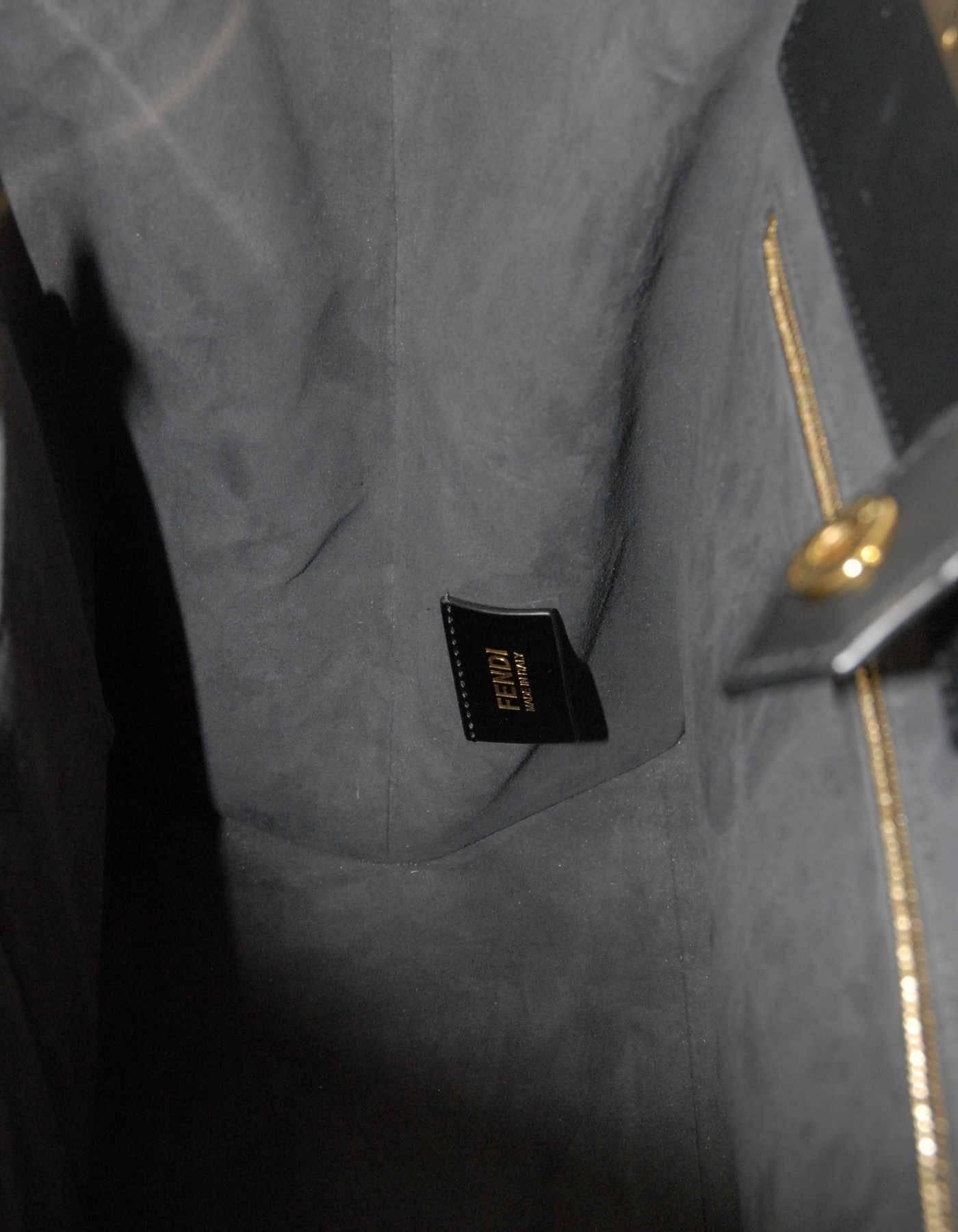 Fendi Black Textured Leather Medium 3Jours Tote Bag rt. $2, 600 3