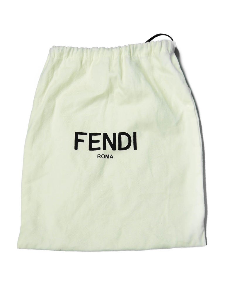 Fendi Black Transparent PVC Monogram Colibri Slingback Heels sz 38 rt ...