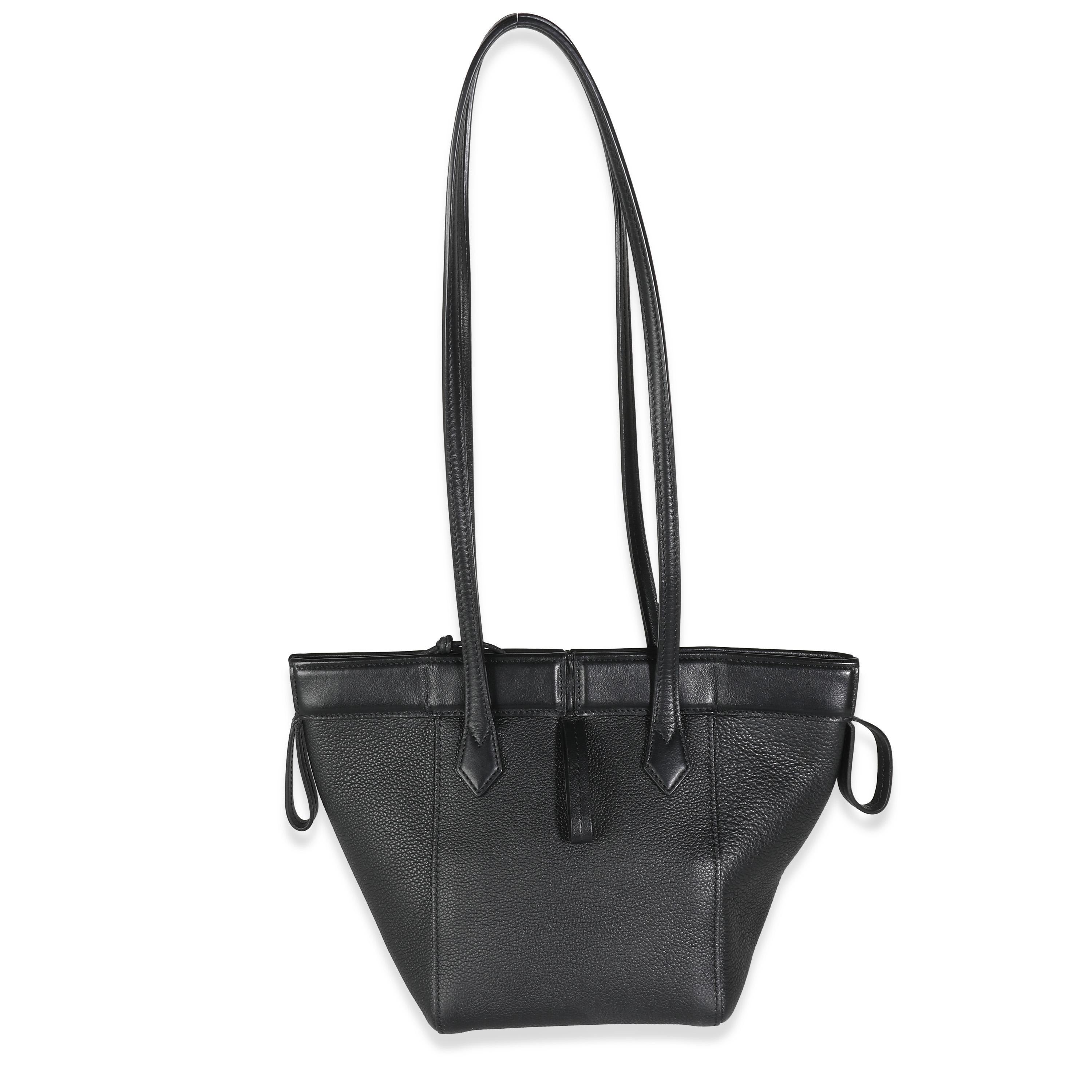 Noir Fourre-tout Origami Vitello noir de Fendi en vente