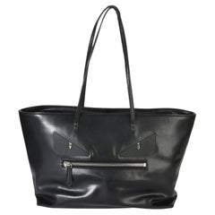 Sac cabas « Monster » moyen en cuir de Vitello noir de Fendi