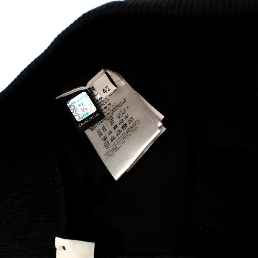 Fendi Trainingshose mit FF- seitlichen Streifen an der Seite in Schwarz, Braun und Beige, Schwarz im Angebot 1