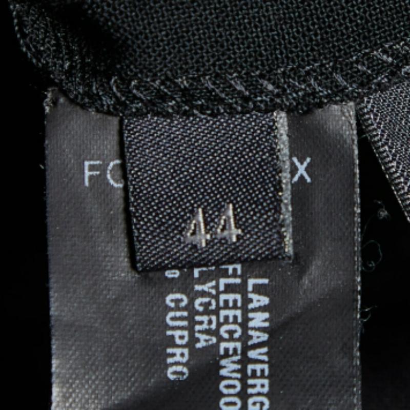 Fendi Jupe genouillère en laine noire M. Pour femmes en vente
