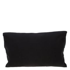 Fendi Black Zucca Fabric Fold Over Clutch