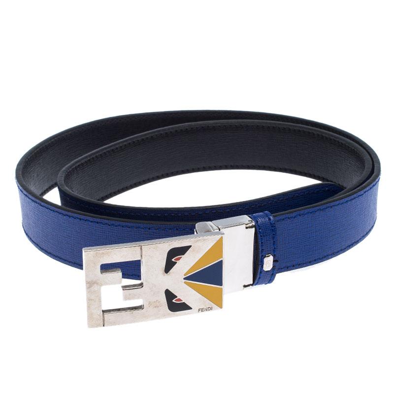 blue fendi monster belt