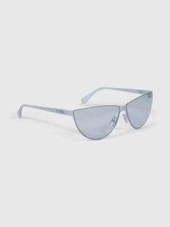 Fendi Blue Cat Eye Logo Sunglasses