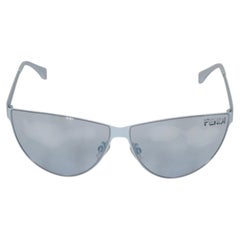Fendi Blue Cat Eye Logo Sunglasses