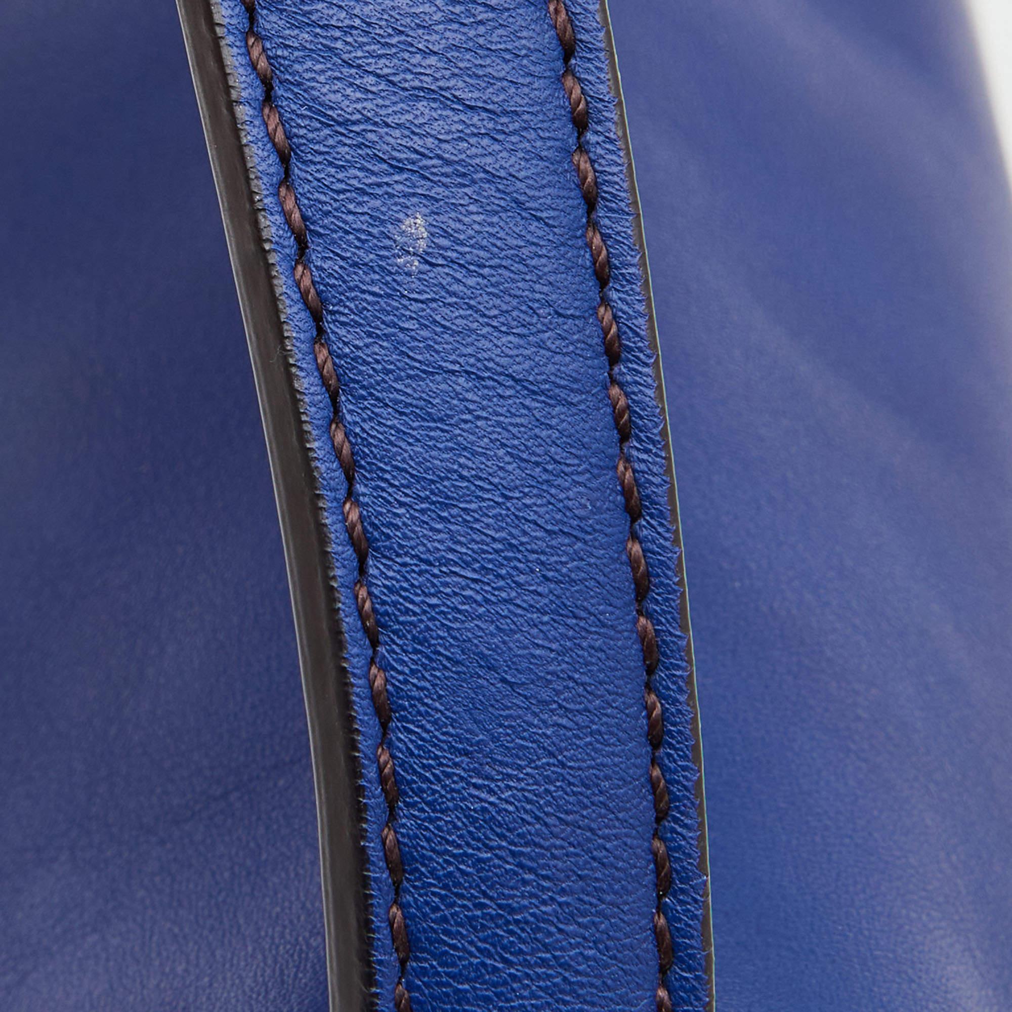 Fendi Blue Leather Mama Forever Shoulder Bag 4