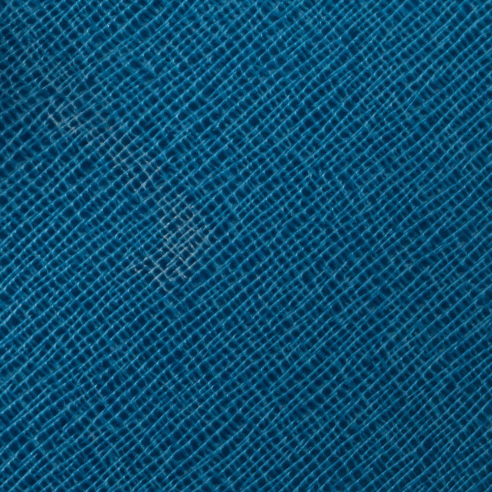 Fendi Blue Leather Medium 2Jours Tote 9