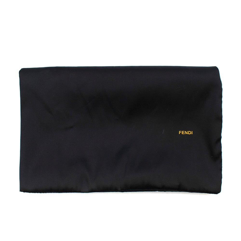 Fendi Blue Patent Studded Block Heel Sandals - Size EU 37 5